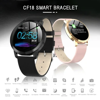 Fashion Round Screen Waterproof Smart Watch Bracelet Tracker Heart Rate Monitor Universal Compitable For IOS Android Phone
Fashion Round Screen Waterproof Smart Watch Bracelet Tracker Heart Rate Monitor Universal Compitable For IOS Android Phone