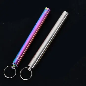 Pocket Titanium Toothpick Holder Keychain - Mobile Toothpick Box Container Case
Pocket Titanium Toothpick Holder Keychain - Mobile Toothpick Box Container Case