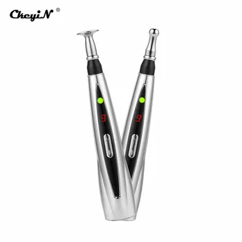 CkeyiN 9 Gears Wireless Electronic Massage Pen Rechargeable Laser Pulse Meridian Energy Pen Muscle Relaxation Pain Relief
CkeyiN 9 Gears Wireless Electronic Massage Pen Rechargeable Laser Pulse Meridian Energy Pen Muscle Relaxation Pain Relief