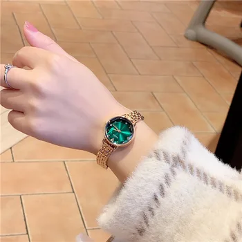 Green wathes women Luxury Dial Bracelet Quartz Clock Fashion Metal Silver Belt Fashion Creative Dress Watches For Ladies Gift
Green wathes women Luxury Dial Bracelet Quartz Clock Fashion Metal Silver Belt Fashion Creative Dress Watches For Ladies Gift