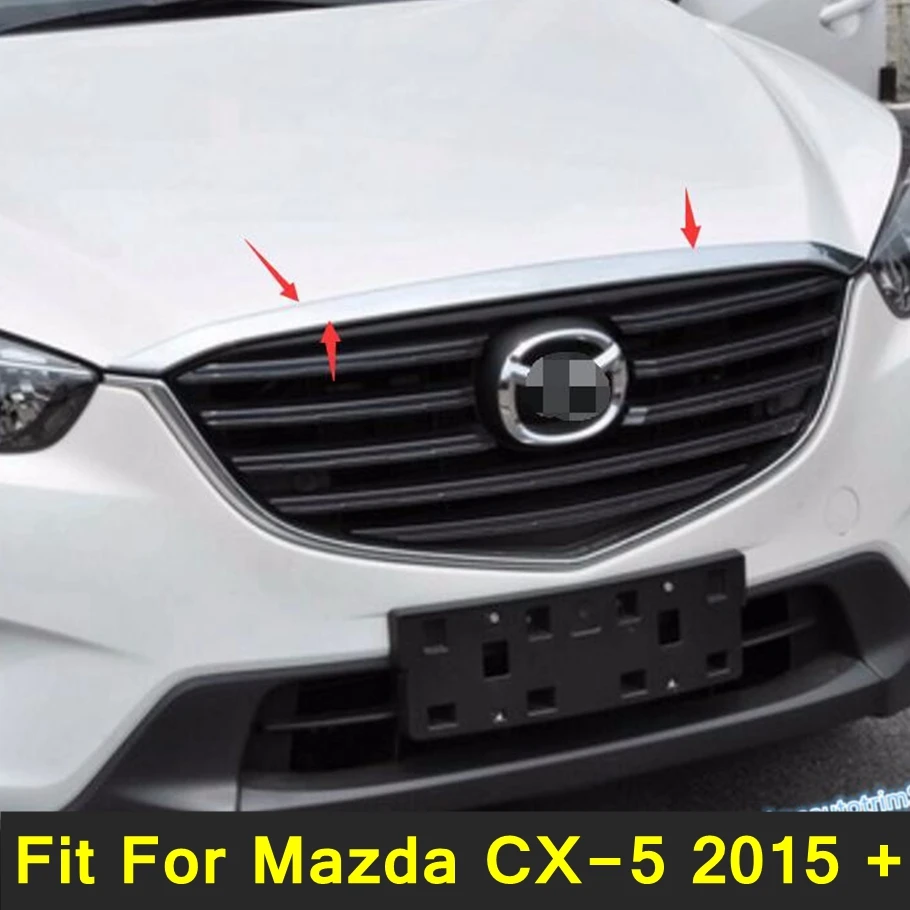 Lapetus Auto Front Hood Bonnet Mesh Grille Grill Bumper Decorative Strip Cover Trim 1PCS For Mazda CX-5 2015 2016 ABS Accessory
Lapetus Auto Front Hood Bonnet Mesh Grille Grill Bumper Decorative Strip Cover Trim 1PCS For Mazda CX-5 2015 2016 ABS Accessory