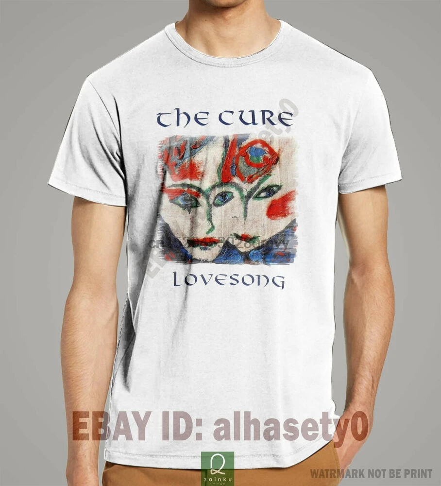 Футболка Cure2020 для влюбленных поп-столб панк-группа винтажная ретро-группа музыка
