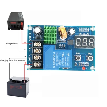 XH-M604 Battery Charger Control Module DC 6-60V Storage Lithium Battery Charging Control Switch Protection Board
XH-M604 Battery Charger Control Module DC 6-60V Storage Lithium Battery Charging Control Switch Protection Board