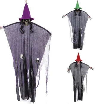 Foam Fabric Hanging Ghost Halloween Decoration Scary Skeleton Ghost Toy for Haunted House Venue Layout
Foam Fabric Hanging Ghost Halloween Decoration Scary Skeleton Ghost Toy for Haunted House Venue Layout