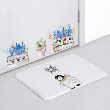 Simple Cartoon Animal Welcome Door Mat Penguin Owl Polar Bear Deer Living Room Decoration Blanket Rabbit Fox Bird Bathroom Mat 
Simple Cartoon Animal Welcome Door Mat Penguin Owl Polar Bear Deer Living Room Decoration Blanket Rabbit Fox Bird Bathroom Mat