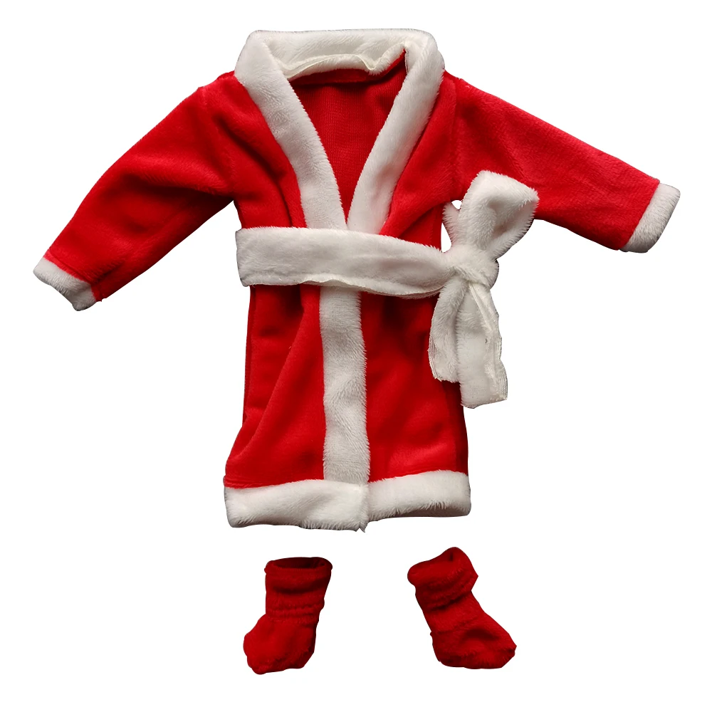 Фото Рождественские традиционные игрушки аксессуары одежда Санта кутюр для