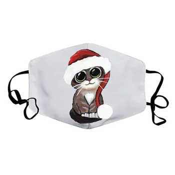 Unisex Merry Christmas Face Mask Cute Animal Snowman Santa Claus Print Mask Adjustable Washable Face Mask Breathable mascarillas
Unisex Merry Christmas Face Mask Cute Animal Snowman Santa Claus Print Mask Adjustable Washable Face Mask Breathable mascarillas