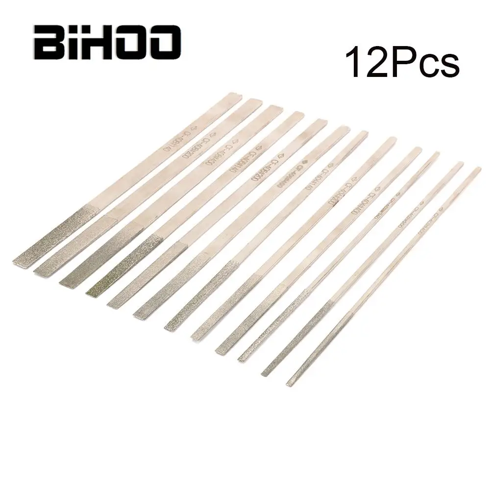 12Pcs/Set 180mm Diamond Needle File Set for Ceramic Glass Gem Stone Hobbies and Crafts
12Pcs/Set 180mm Diamond Needle File Set for Ceramic Glass Gem Stone Hobbies and Crafts