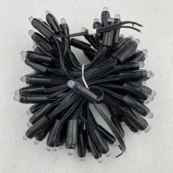 Resistor type/black casing/DC12V/100pcs/strand/bullet type/ RGB addressable 12mm WS2811 led pixel node,18AWG BLACK wire,IP68
Resistor type/black casing/DC12V/100pcs/strand/bullet type/ RGB addressable 12mm WS2811 led pixel node,18AWG BLACK wire,IP68