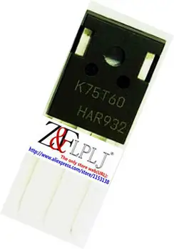 K75T60 600V75A IKW75N60T IGBT in Trench and Fieldstop technology with soft, fast recovery anti-paralle New Original 10pcs/lot
K75T60 600V75A IKW75N60T IGBT in Trench and Fieldstop technology with soft, fast recovery anti-paralle New Original 10pcs/lot