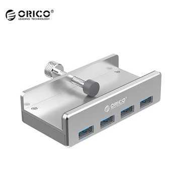 ORICO Aluminum MH4PU 4 Ports USB 3.0 HUB High Speed Display Splitter Adapter Hub For PC Laptop Accessories of Computer 
ORICO Aluminum MH4PU 4 Ports USB 3.0 HUB High Speed Display Splitter Adapter Hub For PC Laptop Accessories of Computer