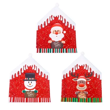 Christmas Chair Back Cover Santa Christmas Hat For Home Decoration New Year Decoration Decoration new 
Christmas Chair Back Cover Santa Christmas Hat For Home Decoration New Year Decoration Decoration new