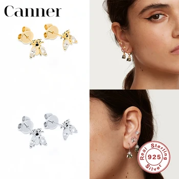 Canner 925 Sterling Silver Stud Earrings INS Geometric Bees Insects Cute Small All Match Earrings pendientes Piercing Jewelry W4
Canner 925 Sterling Silver Stud Earrings INS Geometric Bees Insects Cute Small All Match Earrings pendientes Piercing Jewelry W4