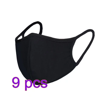 9PCS Mouth Mask 3D Fashion Black Color, Reusable Washable Dust Proof Soft Face Mask Breathable Fast Shipping
9PCS Mouth Mask 3D Fashion Black Color, Reusable Washable Dust Proof Soft Face Mask Breathable Fast Shipping