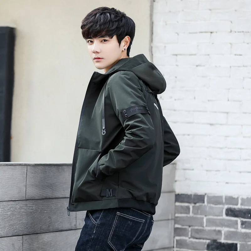 2019 Spring New Style Men Jacket Teenager Korean-style Trend Handsome Versatile Slim Fit Fashion MEN'S Coat Fashion
2019 Spring New Style Men Jacket Teenager Korean-style Trend Handsome Versatile Slim Fit Fashion MEN'S Coat Fashion