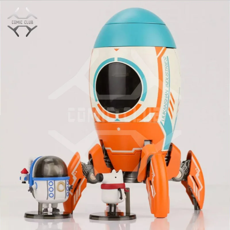 COMIC CLUB в наличии CCS TOYS Rocket Mech rocket LIUKANSHAN robot action figure toy|Игровые фигурки и