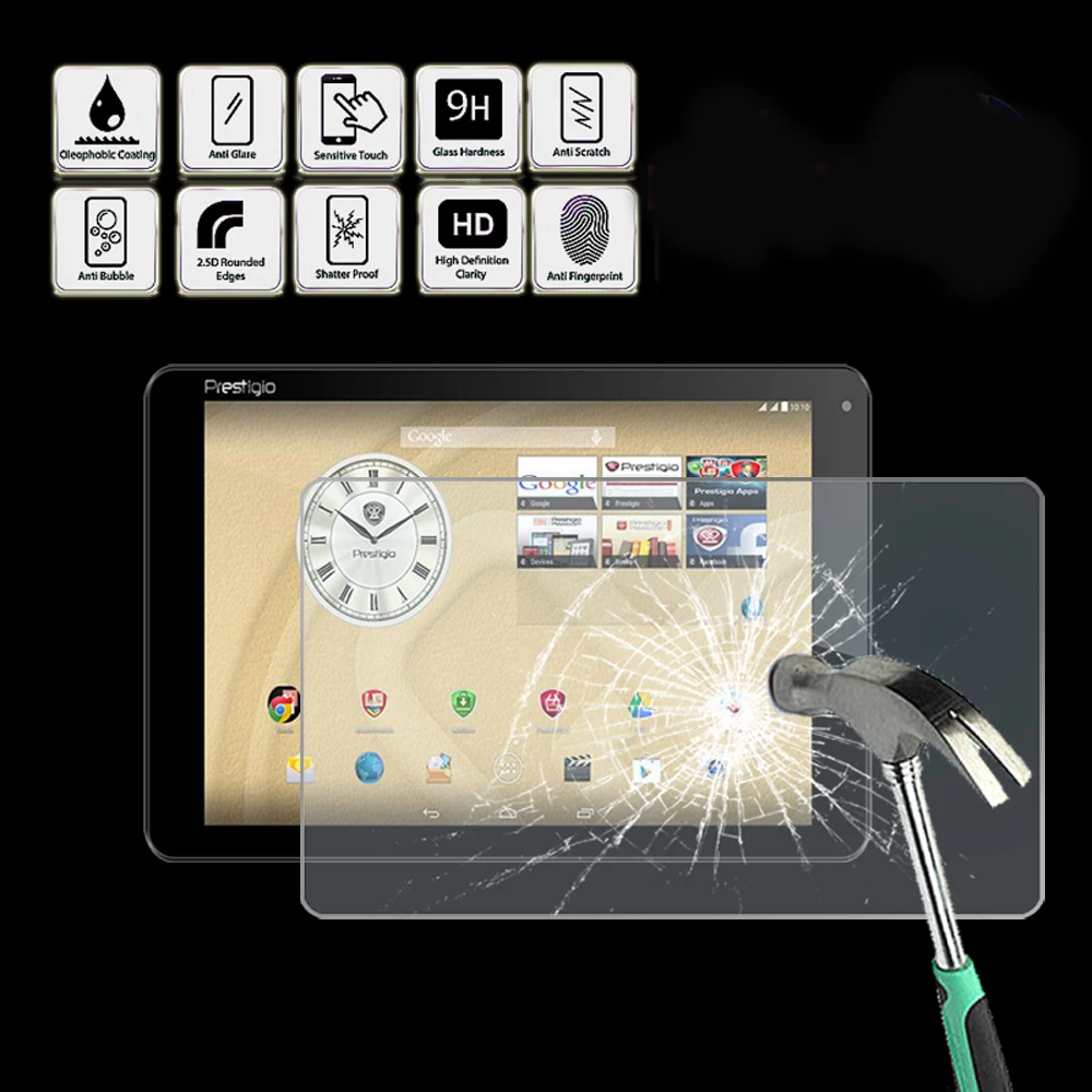 For PRESTIGIO MultiPad Muze 5001-Tablet Tempered Glass Screen Protector Cover Anti Fingerprint Screen Film Protector Guard Cover
For PRESTIGIO MultiPad Muze 5001-Tablet Tempered Glass Screen Protector Cover Anti Fingerprint Screen Film Protector Guard Cover