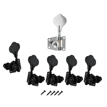 10Pcs Vintage Open Bass Guitar Tuning Keys Pegs Machine Heads Tuners - 5Pcs Silver & 5Pcs Black
10Pcs Vintage Open Bass Guitar Tuning Keys Pegs Machine Heads Tuners - 5Pcs Silver & 5Pcs Black