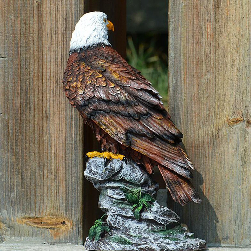 Bird Ornament Resin Eagle Figurine Lawn Garden Decoration Statues Gift For Outdoor Garden Lawn for Display Pathway Bird Ornament Resin Eagle Figurine Lawn Garden Decoration Statues Gift For Outdoor Garden Lawn for Display Pathway