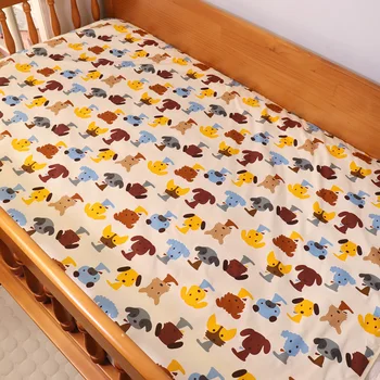 Cotton Baby Waterproof Sheet Urine Changing Pads Cartoon Reusable Infant Bedding Nappy Mattress Changing Mat 110CMX158CM 
Cotton Baby Waterproof Sheet Urine Changing Pads Cartoon Reusable Infant Bedding Nappy Mattress Changing Mat 110CMX158CM