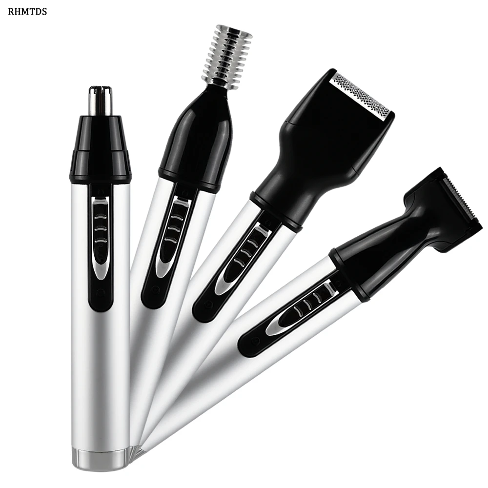 High Quality 4 in1 Ear Nose Hair Trimmer Rechargeable Beard Trimmer Professional Trimmer For Men Nose And Ear Trimmer Clipper
High Quality 4 in1 Ear Nose Hair Trimmer Rechargeable Beard Trimmer Professional Trimmer For Men Nose And Ear Trimmer Clipper