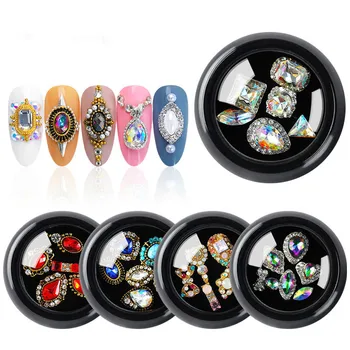 5 Pcs/bag 3D Nail Art Rhinestone Mix Sizes Colorful Flat Bottom Chameleon Nail Studs DIY Nail Decorations for Nails
5 Pcs/bag 3D Nail Art Rhinestone Mix Sizes Colorful Flat Bottom Chameleon Nail Studs DIY Nail Decorations for Nails