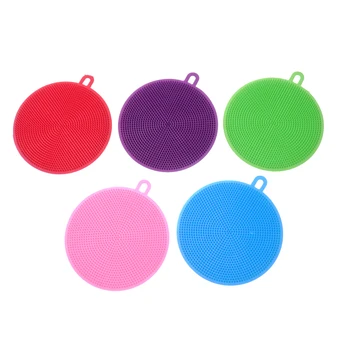 Multifunction Silicone Sponge Bowl Cleaning Brush Silicone Scouring Pad Silicone Dish Sponge Kitchen Pot Cleaner Washing Tool
Multifunction Silicone Sponge Bowl Cleaning Brush Silicone Scouring Pad Silicone Dish Sponge Kitchen Pot Cleaner Washing Tool