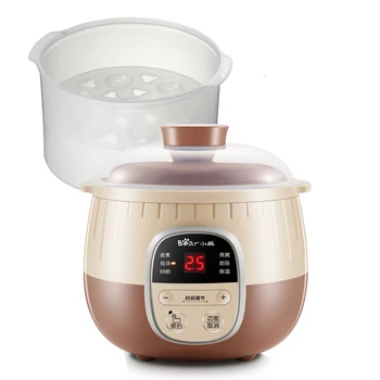 Ceramic Stew Pot Purple Sand Slow Cooker Steamer 2-layer Small Porridge Stewpot Ceramic Braised Mini Crockpot Electric Soup Pot 
Ceramic Stew Pot Purple Sand Slow Cooker Steamer 2-layer Small Porridge Stewpot Ceramic Braised Mini Crockpot Electric Soup Pot