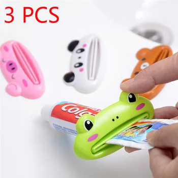 3 Pcs Home Tube Squeezer Cartoon Toothpaste Dispenser Rolling Holder toothbrush holder kitchen Bathroom decoration Accessories 
3 Pcs Home Tube Squeezer Cartoon Toothpaste Dispenser Rolling Holder toothbrush holder kitchen Bathroom decoration Accessories
