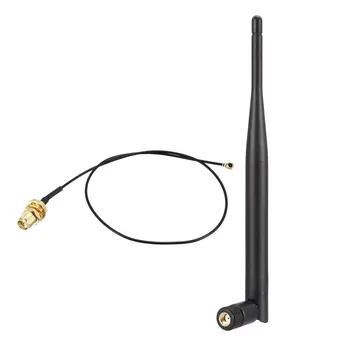 uxcell WiFi Antenna 5dBi 2.4/5.8GHz PR-SMA Male with 310mm U.FL to RP-SMA Female Cable
uxcell WiFi Antenna 5dBi 2.4/5.8GHz PR-SMA Male with 310mm U.FL to RP-SMA Female Cable