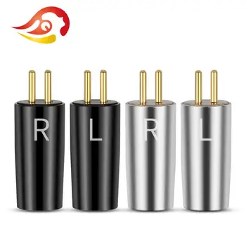 QYFANG 1 Pair 0.78mm Earphone Pins Wire Connector Audio Jack Metal Adapter Bright Shell Plug For UE18 W4R UM3X HiFi Headphone
QYFANG 1 Pair 0.78mm Earphone Pins Wire Connector Audio Jack Metal Adapter Bright Shell Plug For UE18 W4R UM3X HiFi Headphone