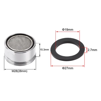 uxcell Faucet Aerator M28 Male Thread Bathroom Kitchen Faucet Aerator Replacement Part
uxcell Faucet Aerator M28 Male Thread Bathroom Kitchen Faucet Aerator Replacement Part