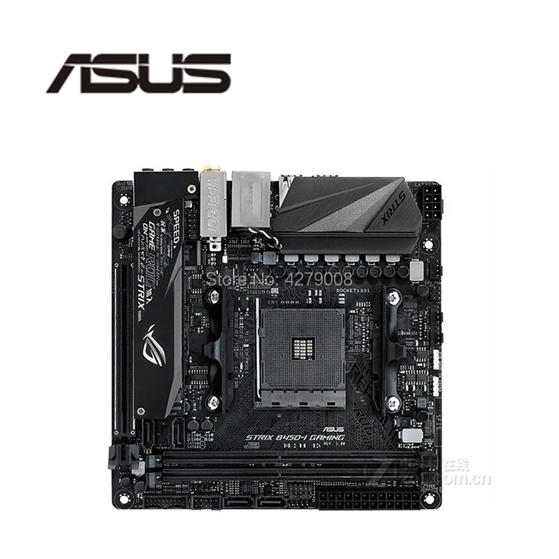 For ASUS ROG STRIX B450-I GAMING original motherboard Socket AM4 DDR4 B450 Desktop Motherboard
For ASUS ROG STRIX B450-I GAMING original motherboard Socket AM4 DDR4 B450 Desktop Motherboard
