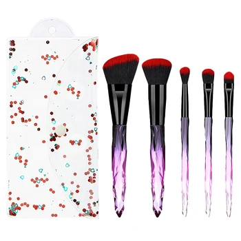 5Pcs Crystal Style Makeup Brushes Set Powder Foundation Eye Blush Brush Cosmetic Professional Makeup Brush Kit Tools for women
5Pcs Crystal Style Makeup Brushes Set Powder Foundation Eye Blush Brush Cosmetic Professional Makeup Brush Kit Tools for women