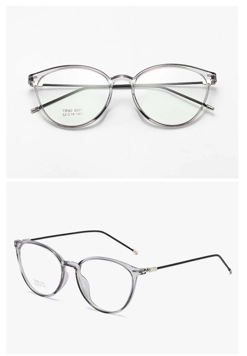 Okulary dla krótkowzroczności z wykończeniem Cat Eye Kobiety Mężczyźni Okulary krótkowzroczne Dioptria -0,5 -1,0 -2,0 -2,5 -3,0 -4,0 do -8,0 17 H7096c2a9866b4f10b8f435fc2a3c7471t