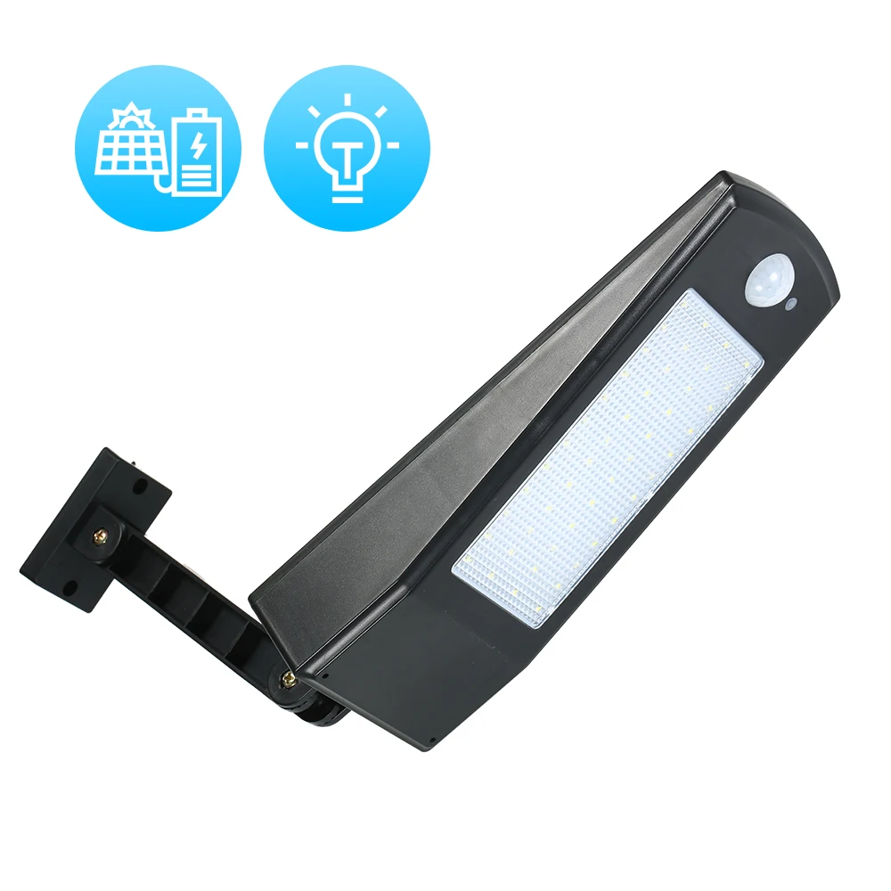 Solar Powered Floodlight 48 LED Solar Lights Wireless Auto Motion Sensor Wall Light IP65 Waterproof Outdoor Security Lights
Solar Powered Floodlight 48 LED Solar Lights Wireless Auto Motion Sensor Wall Light IP65 Waterproof Outdoor Security Lights