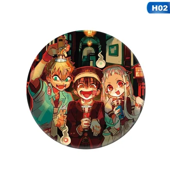 Japan Anime Jibaku Shounen Hanako-kun Badge Nene Yashiro Teru Minamoto Hanako Cosplay Toilet-Bound Hanako-kun Brooch Pin
Japan Anime Jibaku Shounen Hanako-kun Badge Nene Yashiro Teru Minamoto Hanako Cosplay Toilet-Bound Hanako-kun Brooch Pin