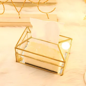 European Style Mirror Glass Office Bathroom Waterproof Tissue Box Practical Napkin Storage Kitchen Decorative Holder Rectangular
European Style Mirror Glass Office Bathroom Waterproof Tissue Box Practical Napkin Storage Kitchen Decorative Holder Rectangular