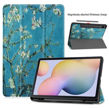 Printed Flip Case for Samsung Galaxy Tab S7 11" 2020 Tablet Funda SM-T870 SM-T875 Tri-Fold Magnetic Stand Cover with Pen Holder
Printed Flip Case for Samsung Galaxy Tab S7 11" 2020 Tablet Funda SM-T870 SM-T875 Tri-Fold Magnetic Stand Cover with Pen Holder