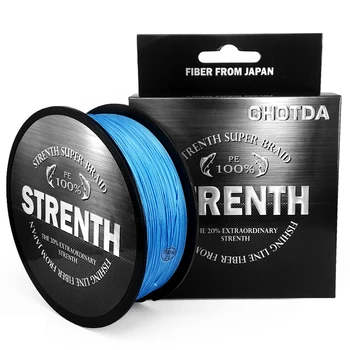 Fishing Lines PE 500M 300M 150M 100M 8 Strands Weaves GHOTDA Multifilament Fishing Rope Wide Braided Fishing Line
Fishing Lines PE 500M 300M 150M 100M 8 Strands Weaves GHOTDA Multifilament Fishing Rope Wide Braided Fishing Line