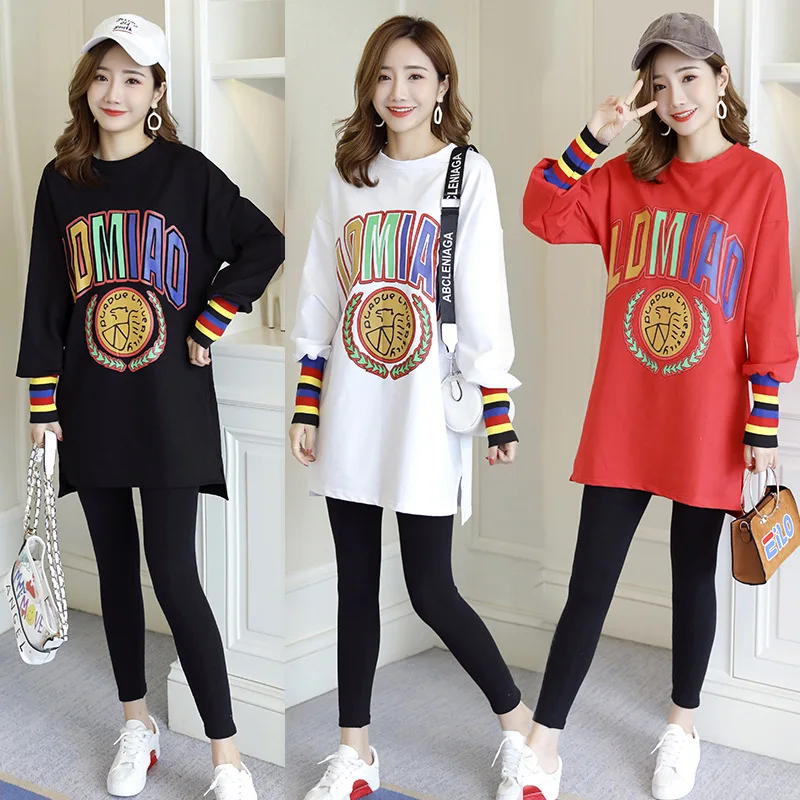 Maternity Clothes 2019 Spring New Style Korean-style Printed Lettered Long-sleeved Sweater Mid-length Pregnant Women Dress
Maternity Clothes 2019 Spring New Style Korean-style Printed Lettered Long-sleeved Sweater Mid-length Pregnant Women Dress