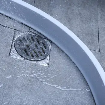 Bathroom Shower Water Stop Waterproof Silica Gel Environmentally Friendly Tasteless Strip Curved Water Barrier Floor Block
Bathroom Shower Water Stop Waterproof Silica Gel Environmentally Friendly Tasteless Strip Curved Water Barrier Floor Block