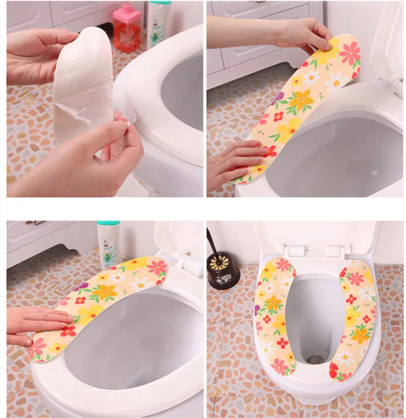 Toilet Seat Cover Soft WC Paste Toilet Seat Pad Washable Bathroom Warmer Seat Lid Cover Pad Toilet Closestool Sticky Seat mat
Toilet Seat Cover Soft WC Paste Toilet Seat Pad Washable Bathroom Warmer Seat Lid Cover Pad Toilet Closestool Sticky Seat mat