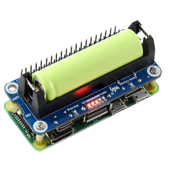 Waveshare Li-Ion Battery HAT for Raspberry Pi, 5V Regulated Output, Bi-Directional Quick Charge
Waveshare Li-Ion Battery HAT for Raspberry Pi, 5V Regulated Output, Bi-Directional Quick Charge
