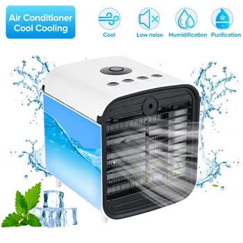 Air Conditioner 3-gear speed adjustment Conditioning Humidifier Purifier USB Desktop Air Cooler Fan Aromatherapy Machine
Air Conditioner 3-gear speed adjustment Conditioning Humidifier Purifier USB Desktop Air Cooler Fan Aromatherapy Machine