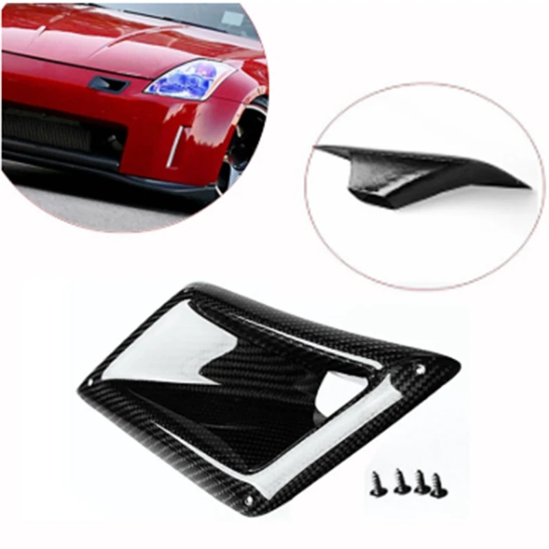 Left Car Vent Intake Vent Intake Air Duct Professional Auto Vent Intake for Real Carbon Fiber for Nissan 350Z 03-2009
Left Car Vent Intake Vent Intake Air Duct Professional Auto Vent Intake for Real Carbon Fiber for Nissan 350Z 03-2009
