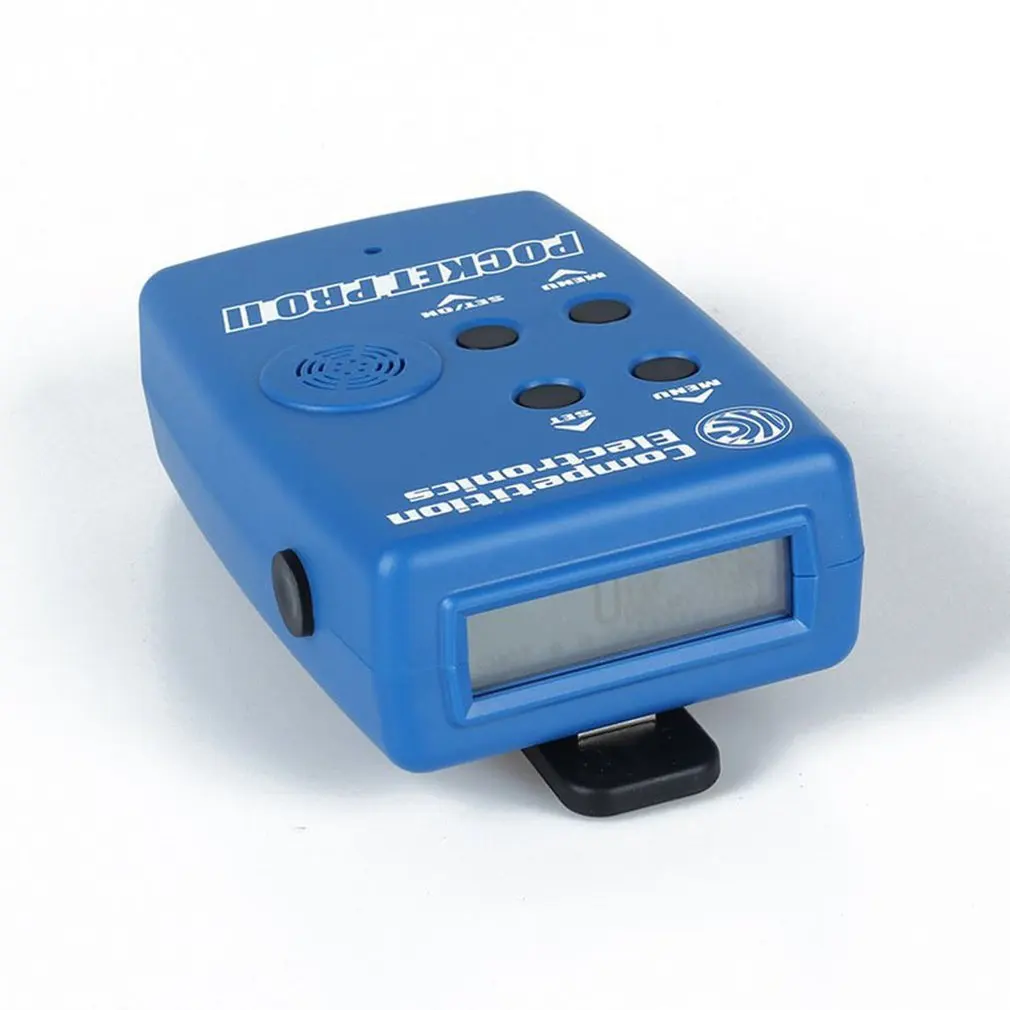 Competition Electronics Pocket Pro II Shot Timer with Sensor Buzzer Beeper Hunter Training Shooting Timer Speed Measures
Competition Electronics Pocket Pro II Shot Timer with Sensor Buzzer Beeper Hunter Training Shooting Timer Speed Measures