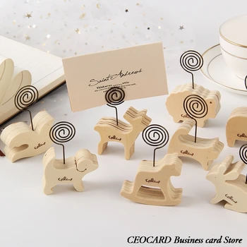 Creative Retro Cute Wood Animal Pastoral Style Message Folders Seat Business Card Holder Notes Folder Photo Picture Portfolio
Creative Retro Cute Wood Animal Pastoral Style Message Folders Seat Business Card Holder Notes Folder Photo Picture Portfolio