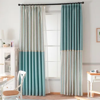 Custom curtains for Living Room Bedroom Shade Breathable Cotton and Linen Stitching Curtain Left and Right Biparting Open
Custom curtains for Living Room Bedroom Shade Breathable Cotton and Linen Stitching Curtain Left and Right Biparting Open