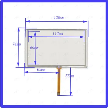 ZhiYuSun 5121 5inch 4 lins Touch Screen For GPS CAR 120mm*74mm sensor glass Industrial application this's compatible 120*74MM
ZhiYuSun 5121 5inch 4 lins Touch Screen For GPS CAR 120mm*74mm sensor glass Industrial application this's compatible 120*74MM